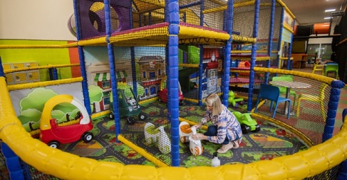 open play areas